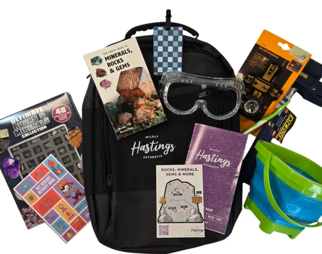 Adult & Kids rockhounding & gem kits